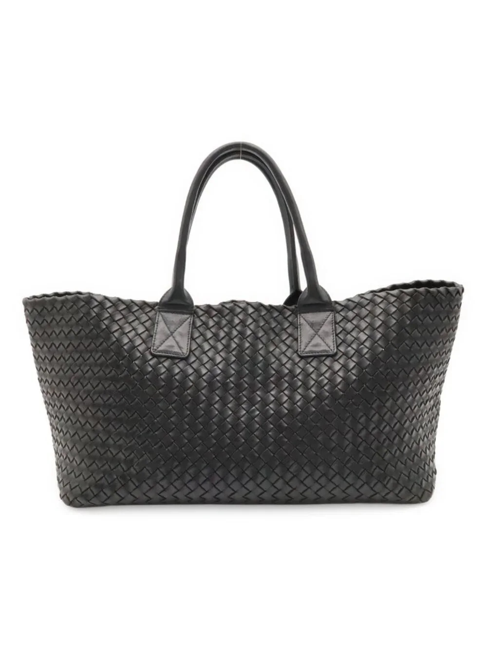 Bottega Veneta Intrecciato Cava MM Tote Leather Black Pouch Out of Stock